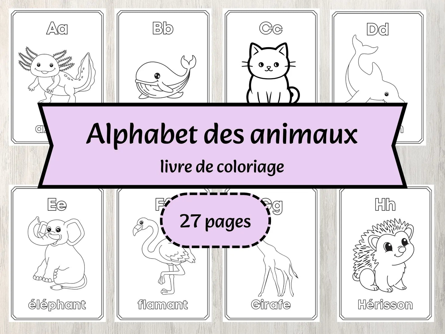 Animal coloriage PDF
