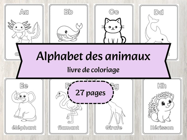 Animal coloriage PDF