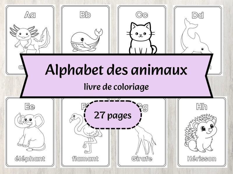 Animal coloriage PDF
