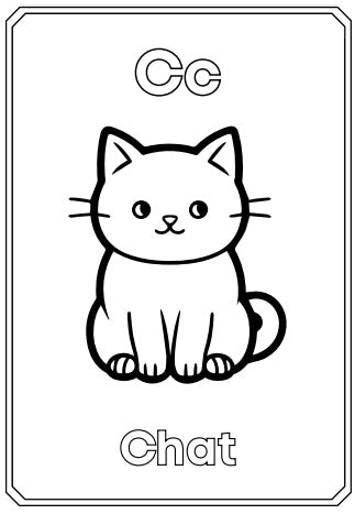Animal coloriage PDF